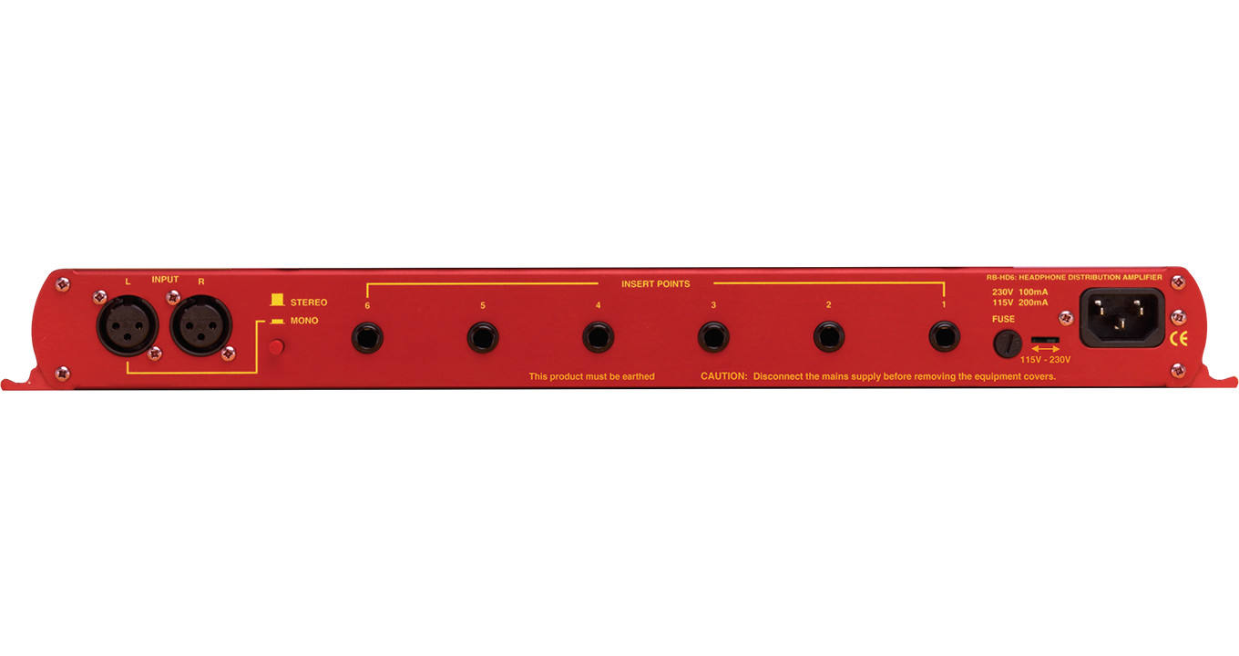 Sonifex RB-HD6 headphone distribution. - Image 3