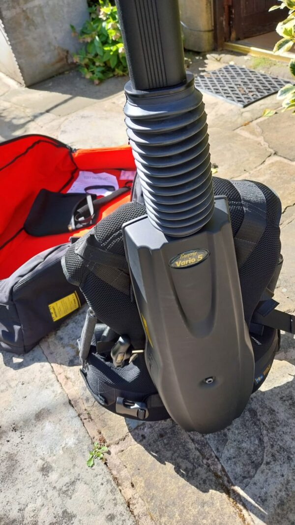 Ex hire stock EasyRig 5 vario with 130mm arm.